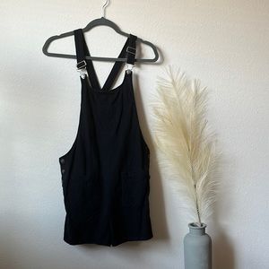 HYFVE Black Linen Short overalls Size Small